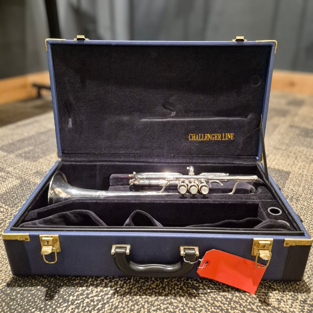 Used B&S Challenger 3136 C Trumpet - Silver - Heid Music