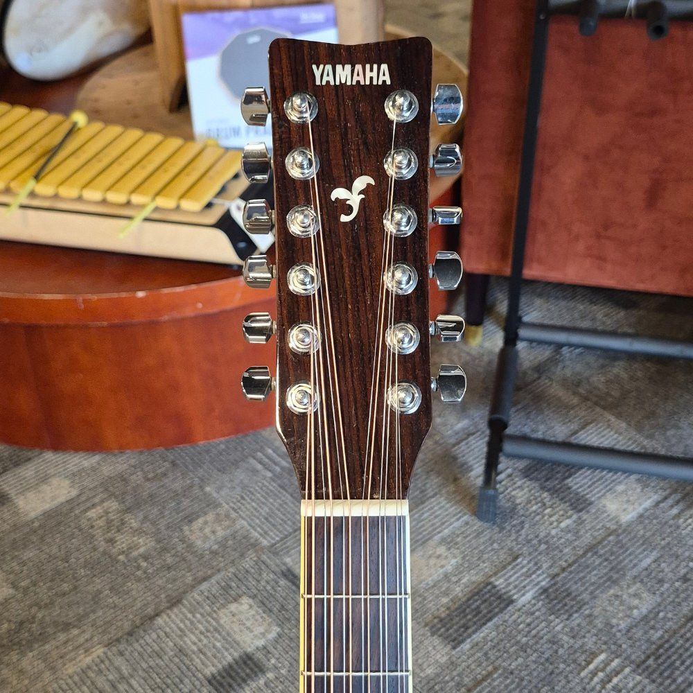 Used Yamaha FG720S-12 12 String Acoustic Guitar - Natural - Heid Music