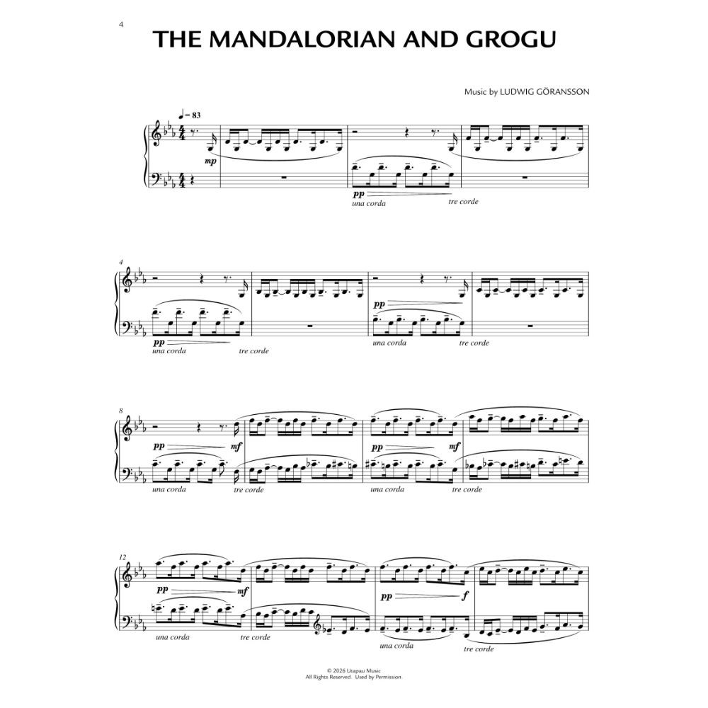 Star Wars: The Mandalorian and Grogu - Piano Solo - Heid Music