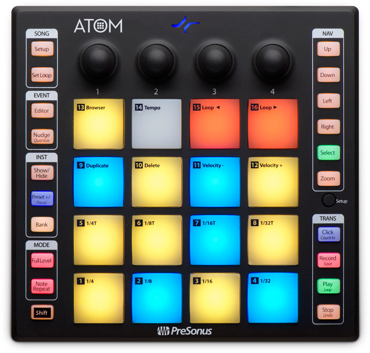 Heid Music | PreSonus ATOM 16-Pad USB MIDI Controller