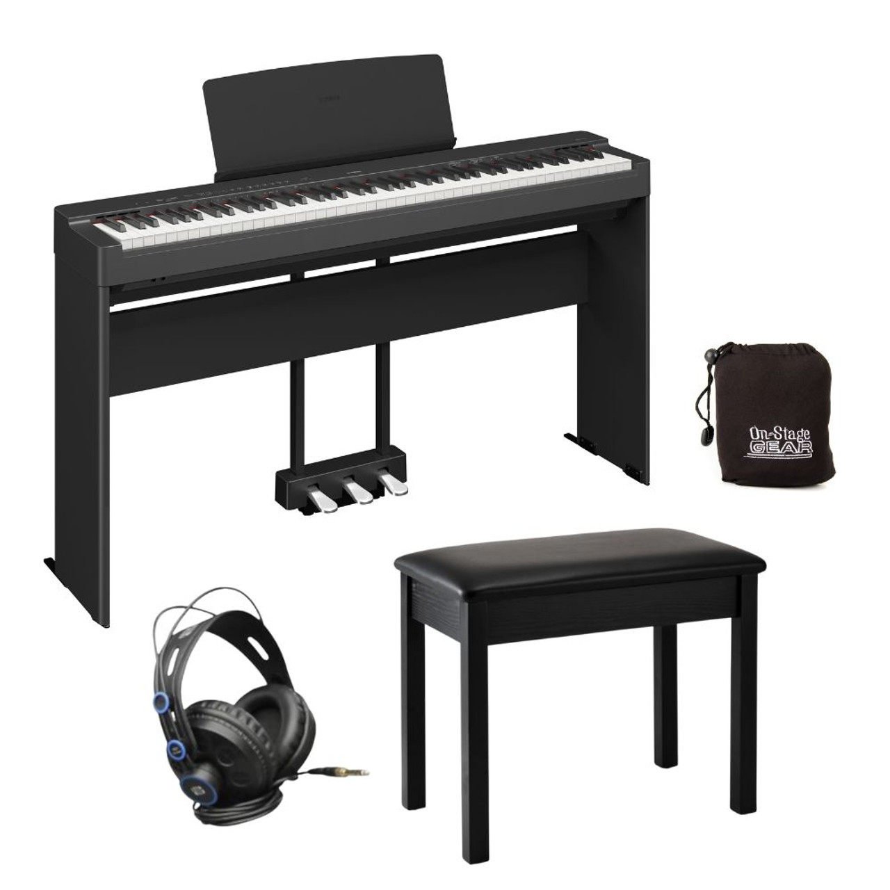 Yamaha P-225B Digital Piano - Black