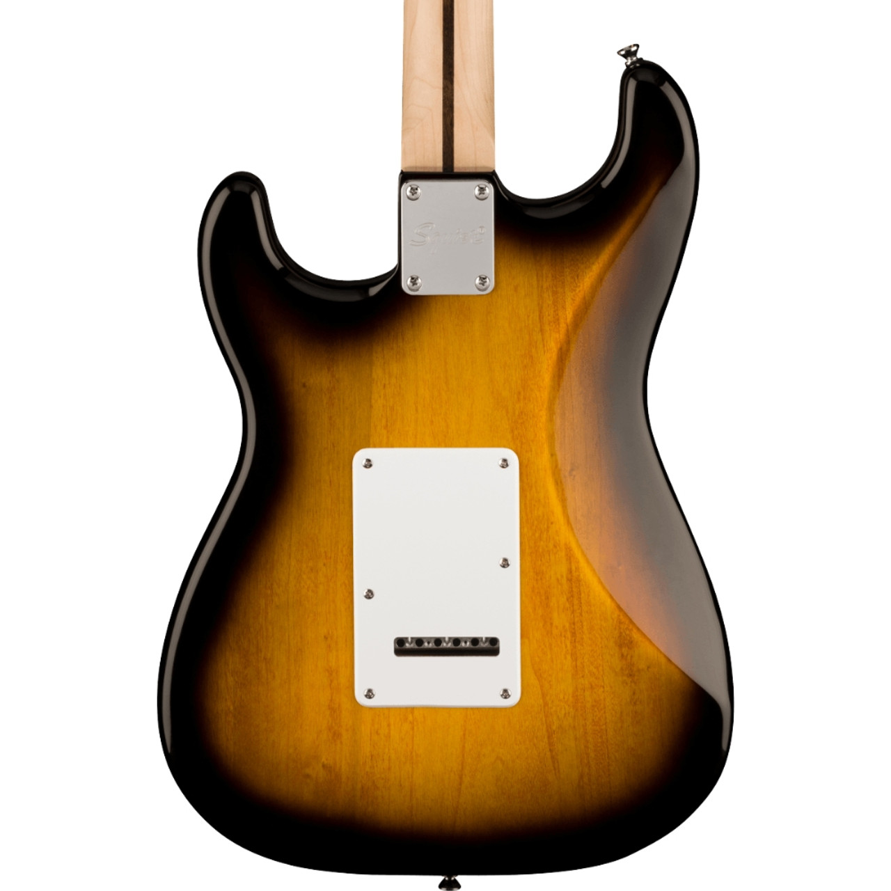 ✨未使用✨Squier Stratocaster Braun Sunburst Squier Sonic Stratocaster Electric Guitar - 2-color Sunburst