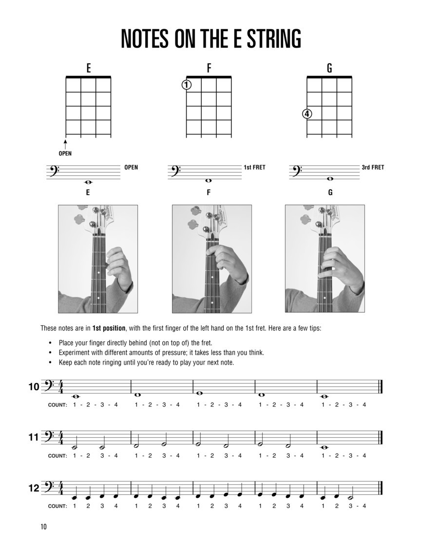 Heid Music | Hal Leonard Bass Method Book 1 â€“ 2nd Edition