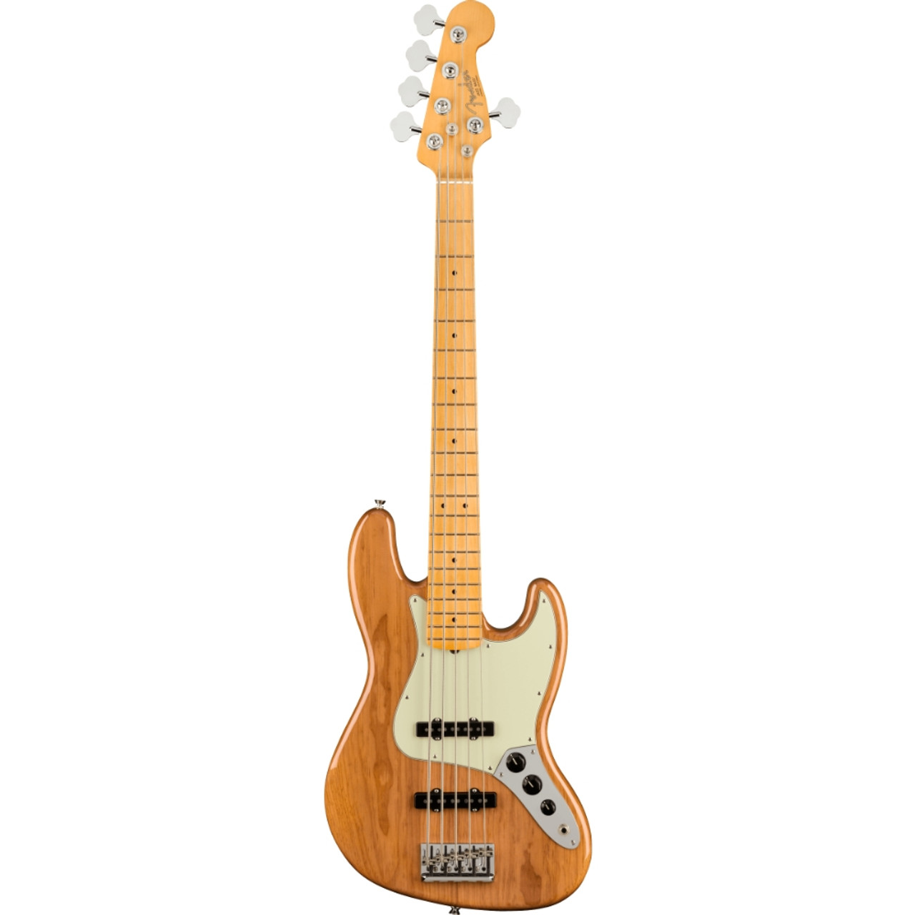 Fender American Professional II Jazz V 5-string Bass Guitar - Roasted Pine