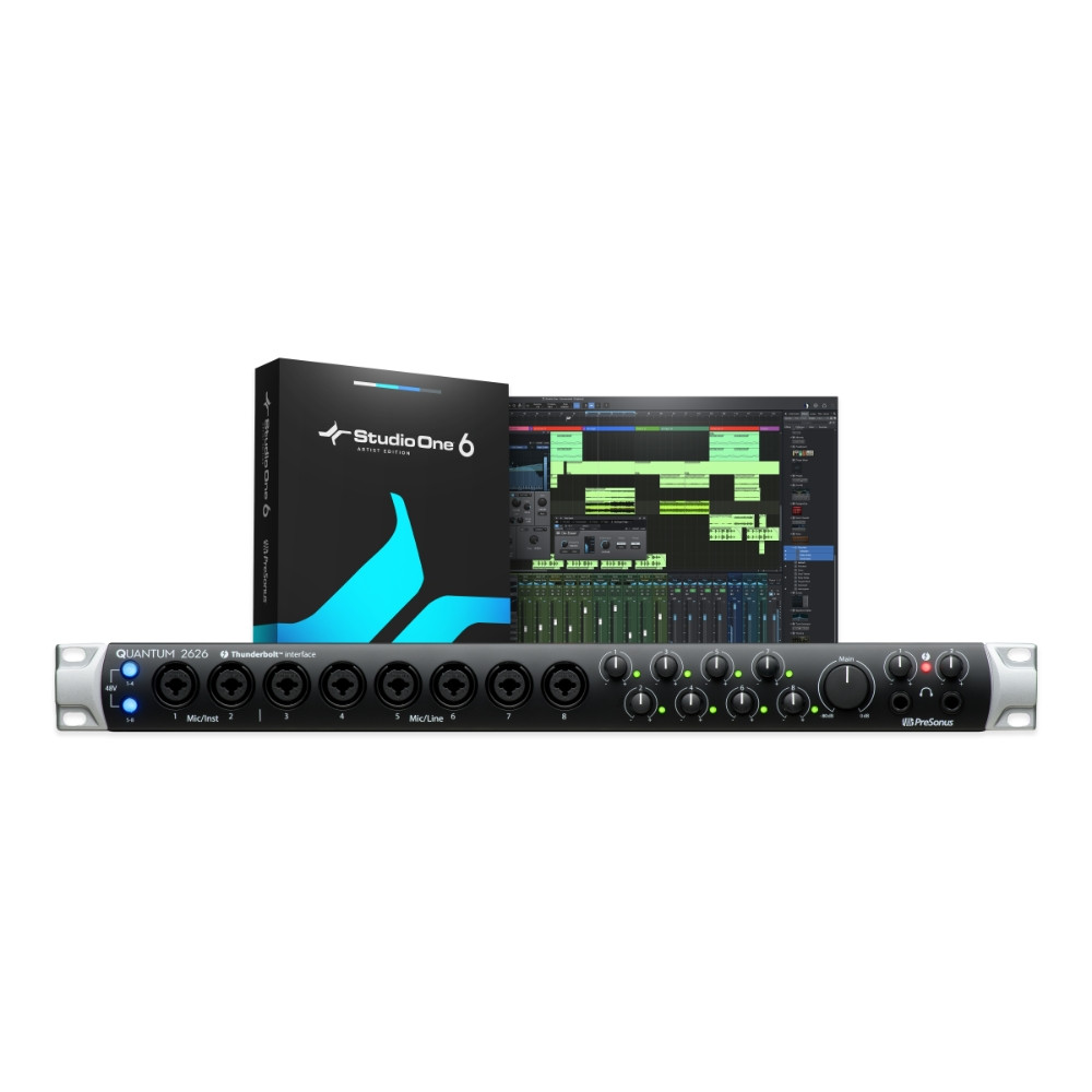Heid Music | PreSonus Quantum 2626 Thunderbolt Audio Interface