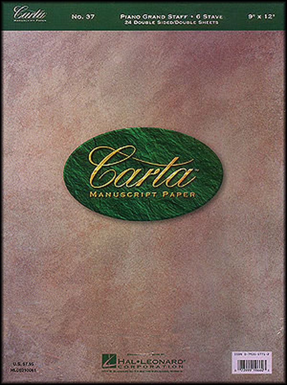 Heid Music Carta Manuscript Paper No. 37 Mid Range