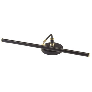 House of Troy PLED101-617 19" LED Upright Piano Lamp - Black/Brass