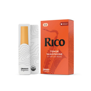 Rico Organic Tenor Saxophone Reeds - 3 (10 pack)