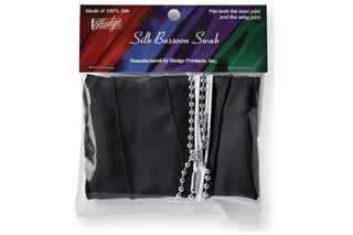 Hodge BB1 Silk Bassoon Swab - Black
