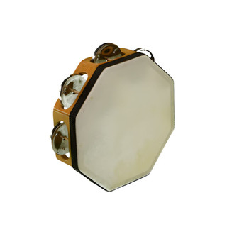 Rhythm Band Bamboo 6 inch Tambourine