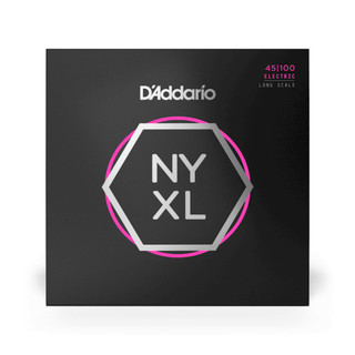 D'Addario NYXL45100 Nickel Light Bass Strings .045-.100