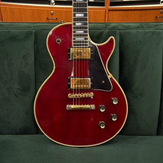 1976 Gibson Les Paul Custom Electric Guitar - Wine Red (10 lb 9 oz)