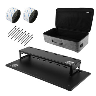 Gator Vertex Tour Compact 27" x 13" Pedalboard & Riser with Gig Bag