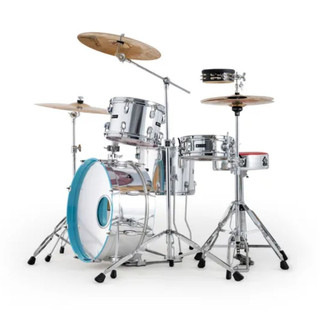 Dixon Little Roomer PODL520RGB1 5-Piece Drum Shell Pack – Chrome / RGB