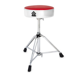 Dixon PSN806 Medium Duty 12" Drum Throne – Metallic Red/White