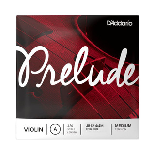 D'Addario Prelude J812 44M Single A String - 4/4 Violin