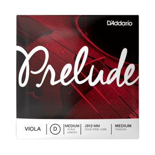 D'Addario Prelude J912 MM Single D String - Viola, Medium Scale