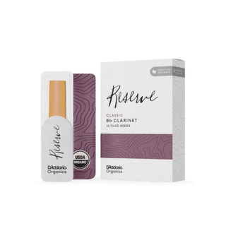 D'Addario Organic Reserve Classic Bb Clarinet Reeds - 3.5 (10 pack)