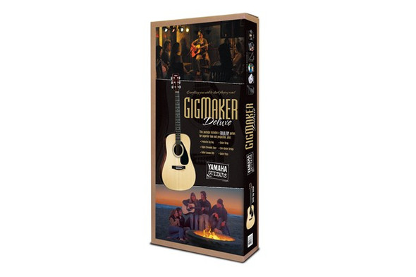 Yamaha Gigmaker Deluxe Acoustic Guitar Pack - Natural