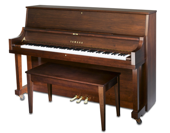 Yamaha P22 Acoustic Upright Piano - Satin Walnut