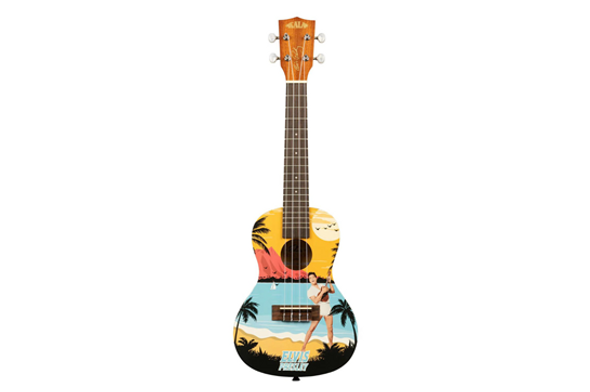 Kala Elvis Presley Concert Ukulele Starter Pack - Blue Hawaii