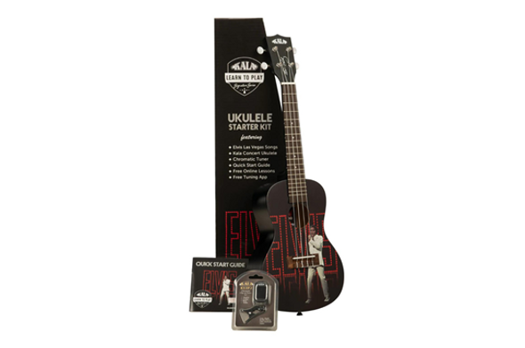 Kala Elvis Presley Concert Ukulele Starter Pack - Viva Las Vegas