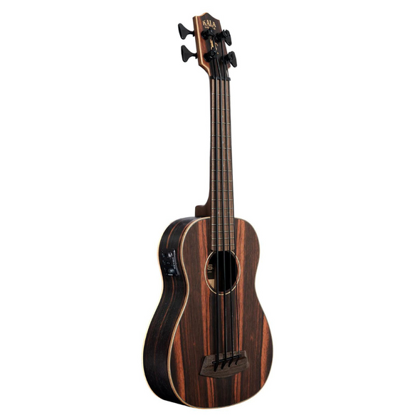 Kala Acoustic U-Bass - Striped Ebony