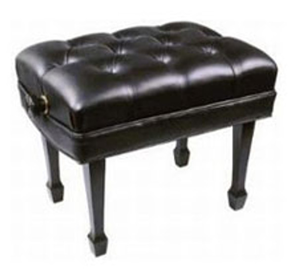 Jansen Artist Piano Bench - Polished Ebony