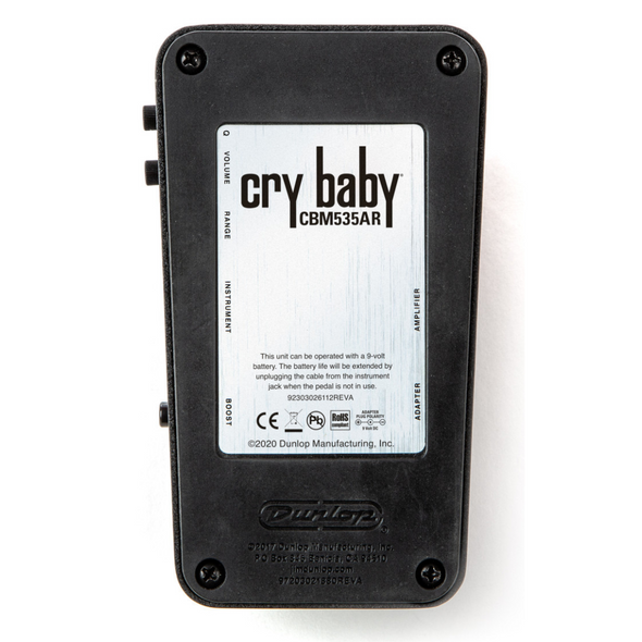 Dunlop Cry Baby Mini 535Q Auto-Return Wah Pedal
