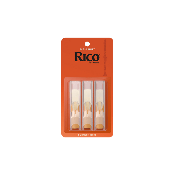 Rico Clarinet Reeds Strength 2.5 - 3 Pack