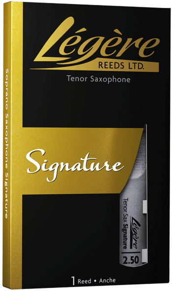 Legere Signature Series Tenor Saxophone Reed - Strength 2.5