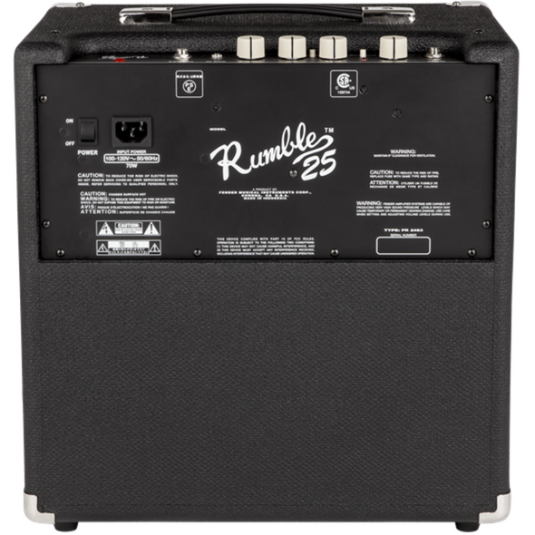 Fender Rumble 25 V3 25w 1x8 Combo Bass Amp