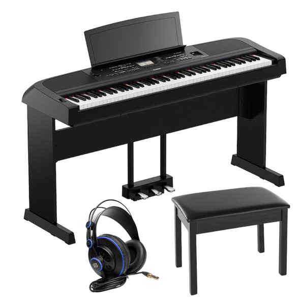 Yamaha DGX-670 Heid at Home Digital Piano Bundle