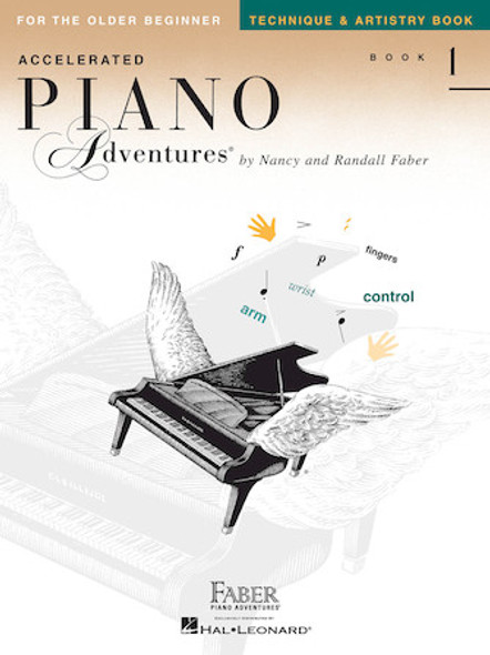 Accelerated Piano Adventures for the Older Beginner, Technique & Artistry, Book 1