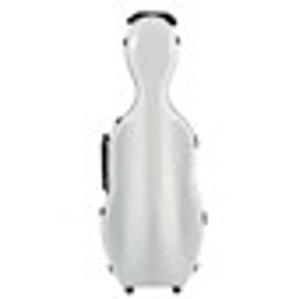 Tonareli White Fiberglass Viola Case - front view