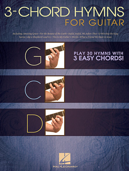 3 Chord Hymns for Guitar - cover view