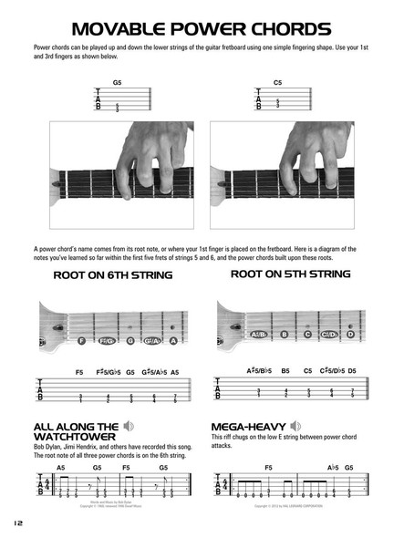 Hal Leonard Guitar TAB Method - Movable Power Chords