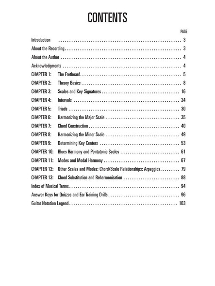 Hal Leonard Music Theory for Guitarists (sample page 1)