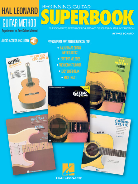 Hal Leonard Guitar Superbook w/CD (cover)