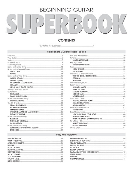 Hal Leonard Guitar Superbook w/CD (sample page 1)