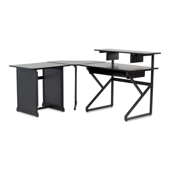 Gator Creator Series Desk Set - Black (front view)