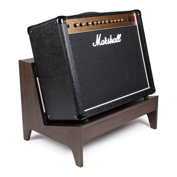 Elite Series Large Guitar Amp Stand - Brown (front view)