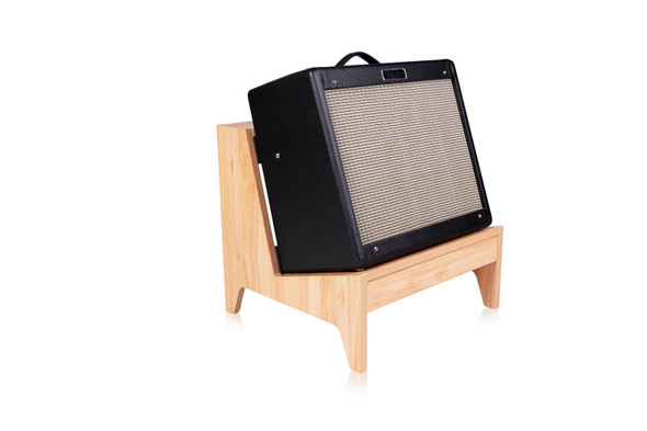 Elite Series Small Guitar Amp Stand - Maple (front view)