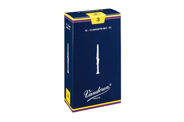 Vandoren Eb Clarinet Reeds Strength 3 - Box of 10