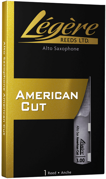 Legere American Cut Alto Saxophone Reed - Strength 3.25