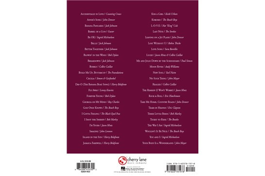 Ukulele The Most Requested Songs back cover