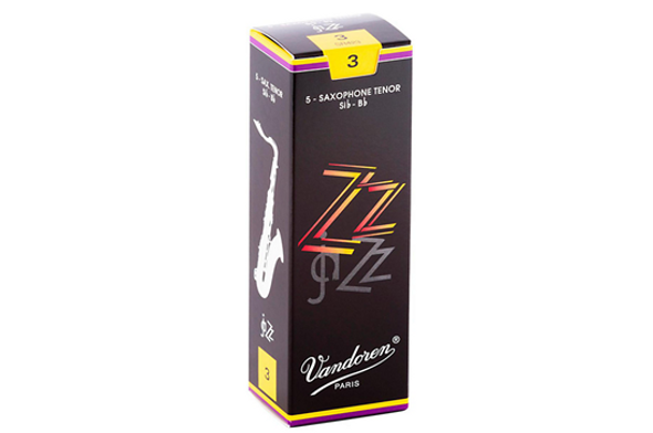 Vandoren ZZ Tenor Saxophone Reeds Strength 3 - Box of 5