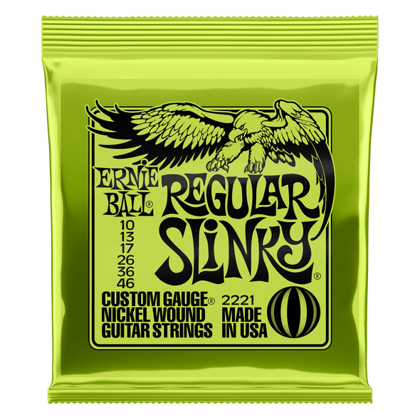 Ernie Ball 2221 Regular Slinky Electric Guitar Strings - front