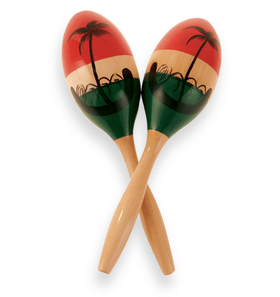 CP 7.5" Medium Wood Maracas