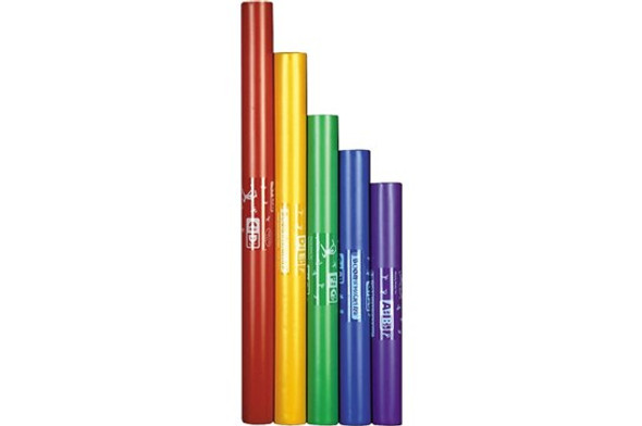 Boomwhackers 5 Note Chromatic Set (Upper Octave) - Tuned Percussion Tubes